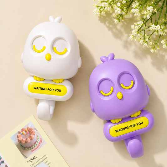 Cute Owl Wall Key Holder | Decorative Key Hook for Home